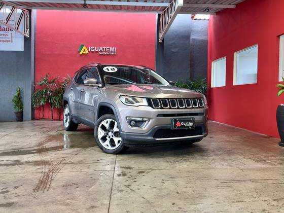 JEEP COMPASS 2.0 16V FLEX LIMITED AUTOMÁTICO JEEP COMPASS 2.0 16V FLEX LIMITED AUTOMÁTICO